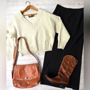 Max & Co stretch pencil maxi skirt